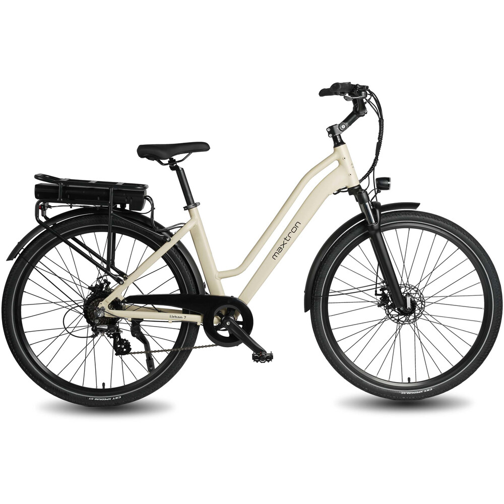 City E-Bike Maxtron "Urban 7" 28" creme-wei&szlig; image number 2