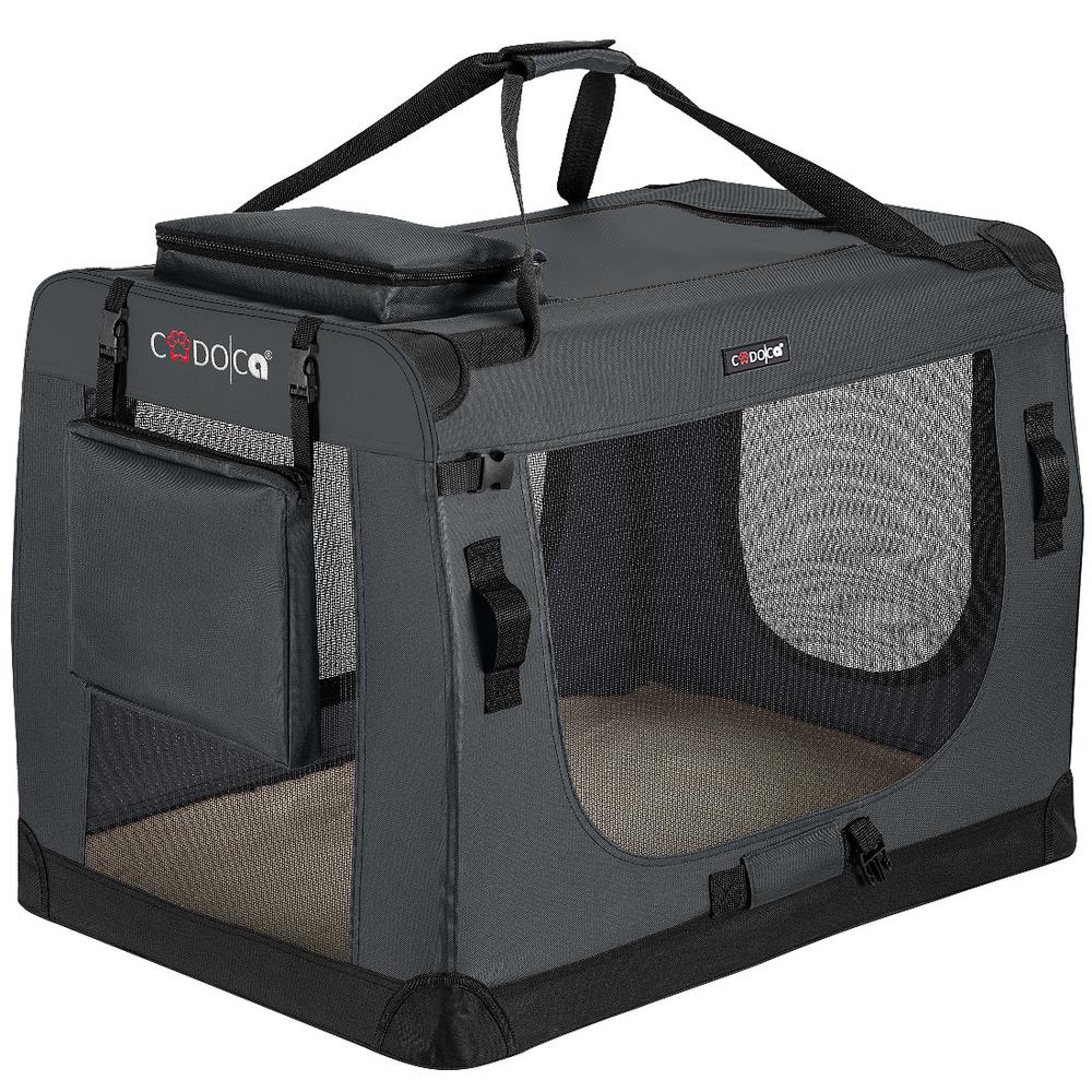 Tiertransportbox XL 82 x 58 x 58 cm Anthrazit image number 1
