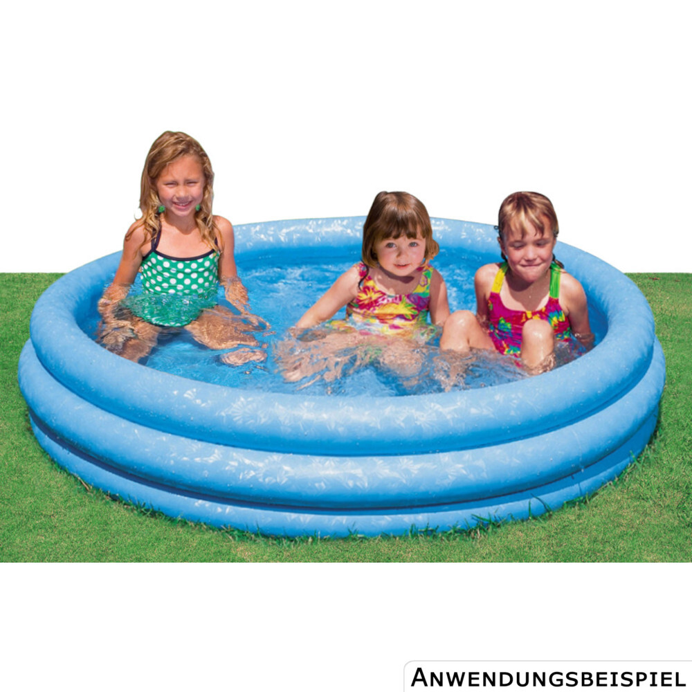 INTEX® Pool 3-Ring "Crystal Blue" Ø 168 x 38 cm image number 1