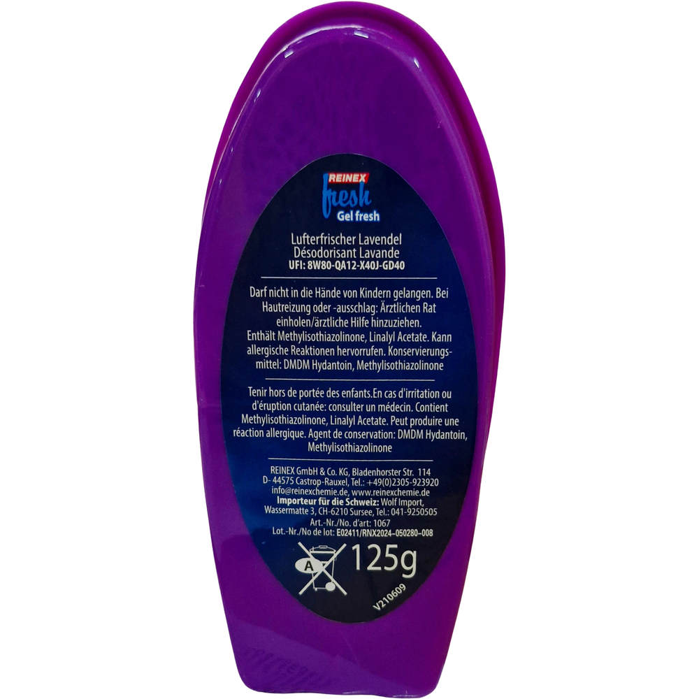 Lufterfrischer-Gel Lavendel 125g image number 1