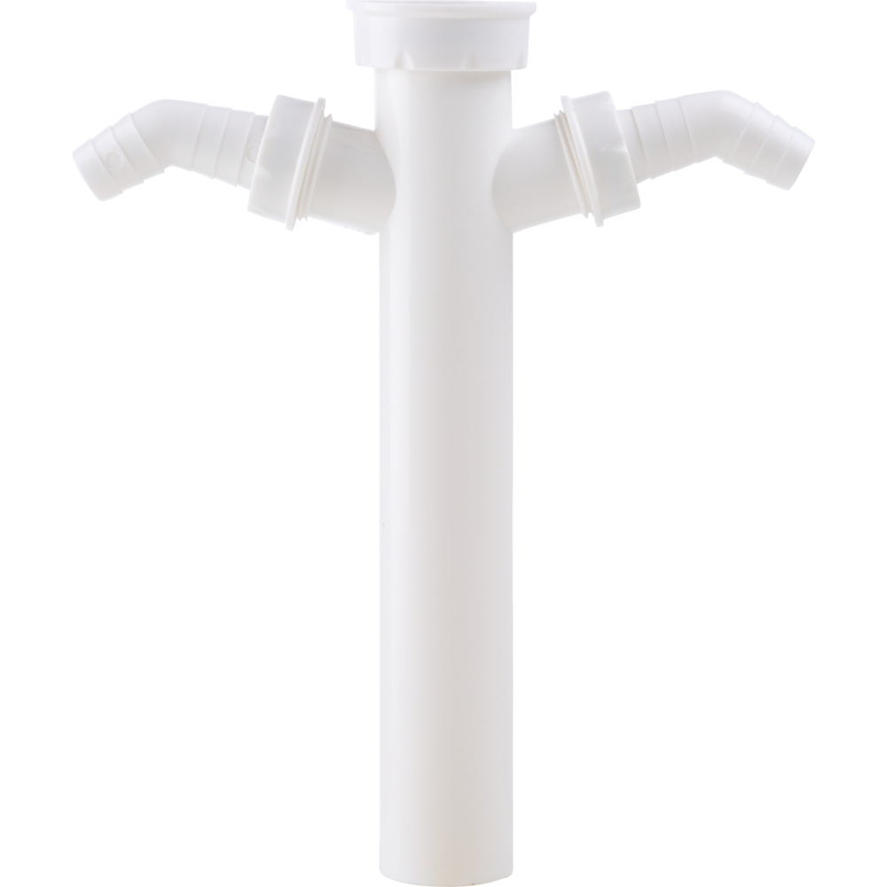 Siphon-Tauchrohr 2x GA ¾"T x 1½", 250 mm lang x 40 mm Ø image number 2