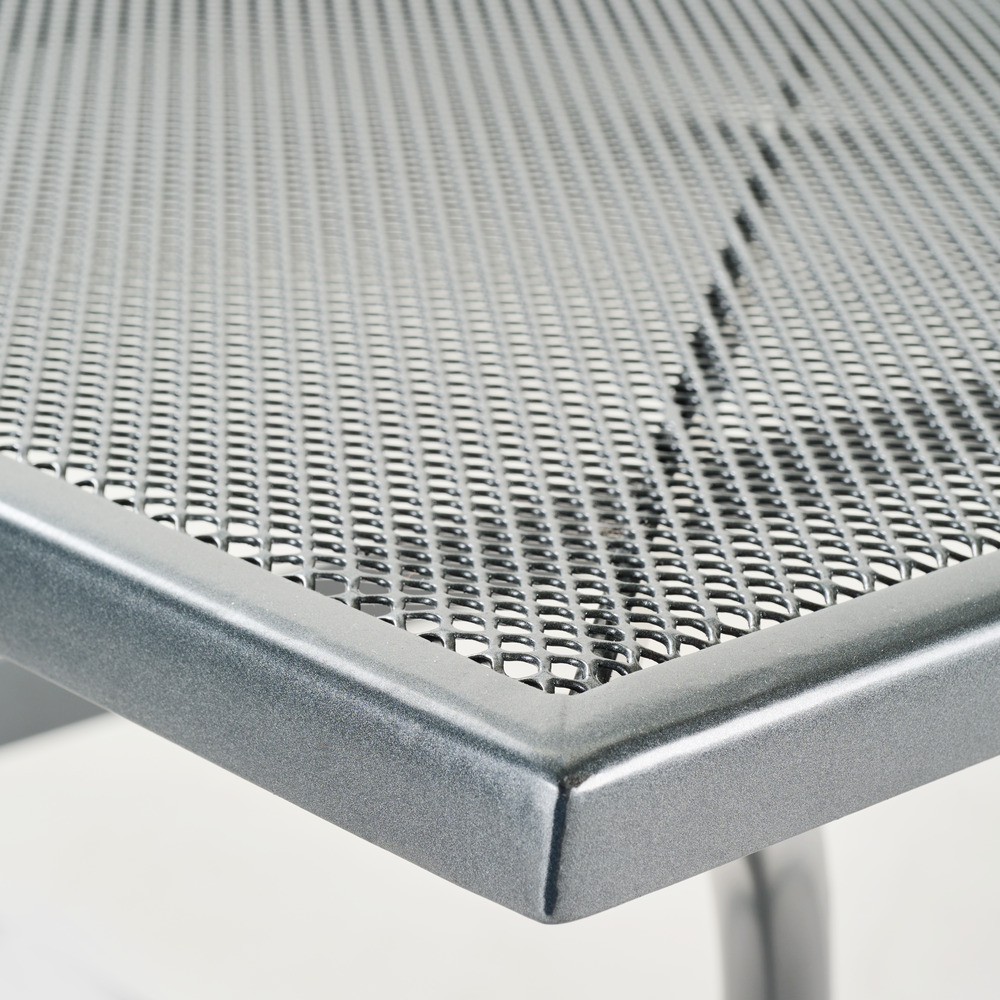 Gartentisch 150 x 90 x 72 cm Streckmetall anthrazit image number 2