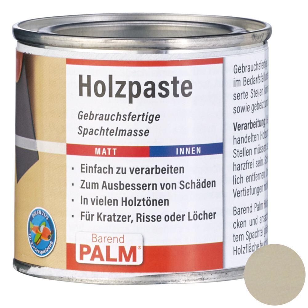 Barend Palm Holzpaste Fichte 150 g image number 0