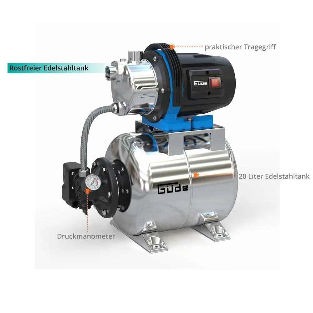 G&uuml;de&reg; Hauswasserwerk HWW 1000 ES image number 5