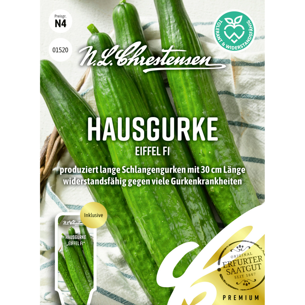 Saatgut Hausgurke Eiffel F1