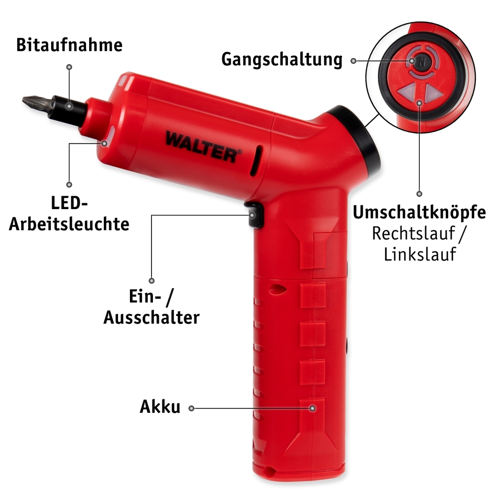WALTER 3in1 Akku Multitool image number 3