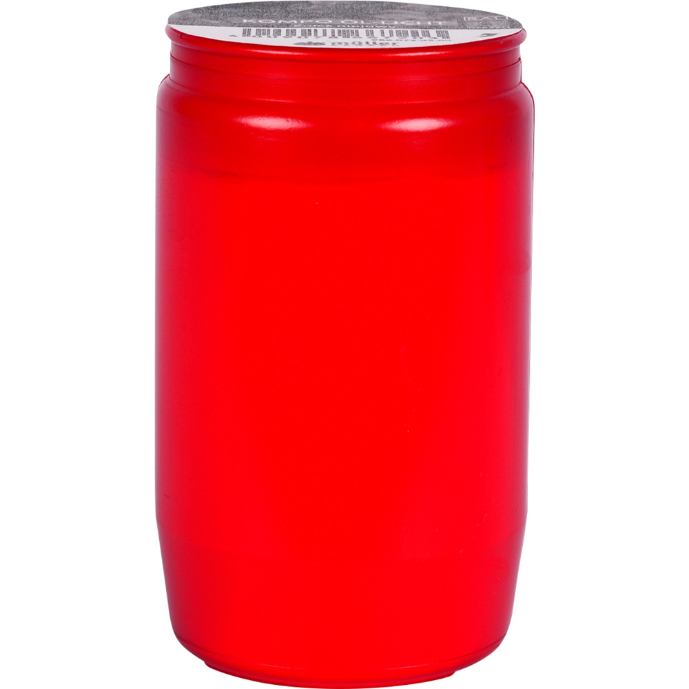 Öl-Grabkerze 9,3 cm rot