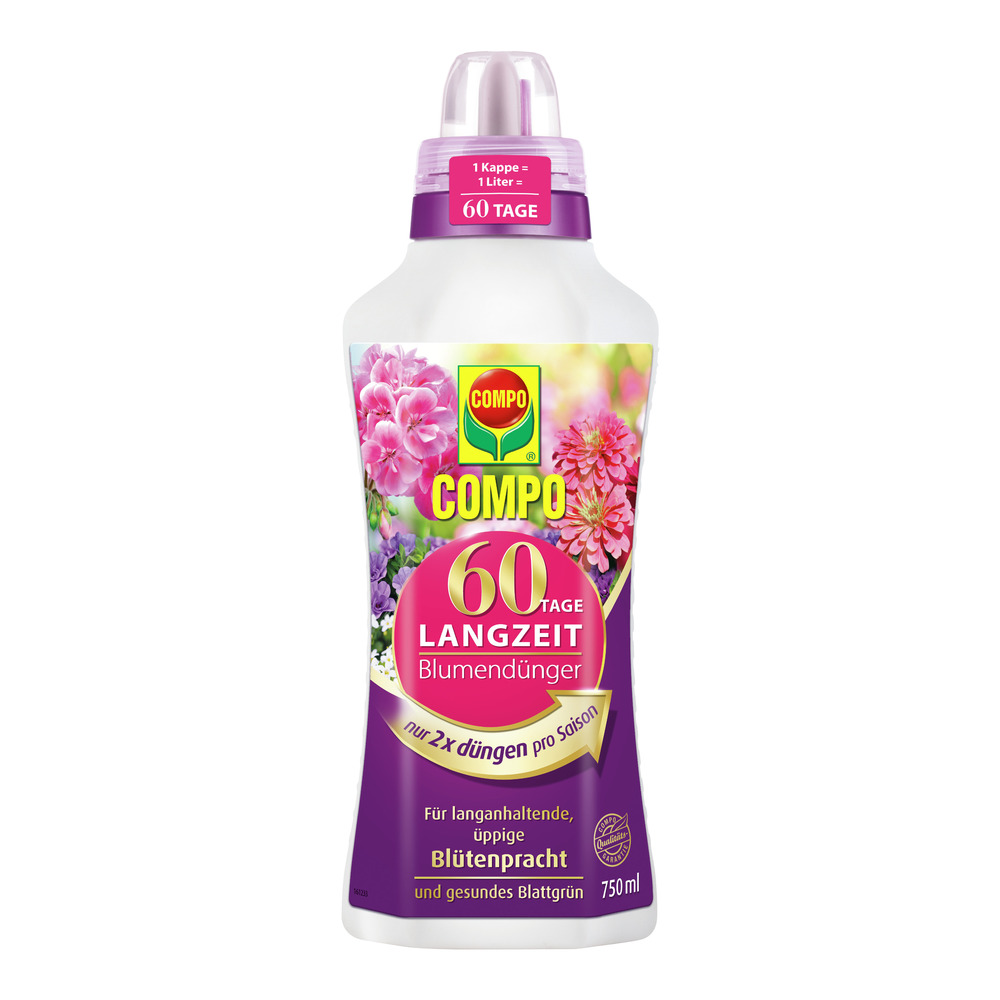 COMPO 60 Tage Langzeit Blumend&uuml;nger 750 ml image number 0