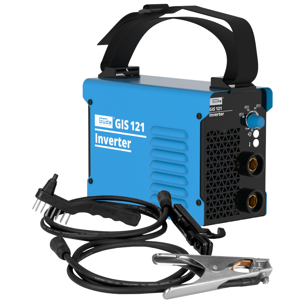 Güde® Elektrodenschweißgerät GIS 121 mit Zubehör