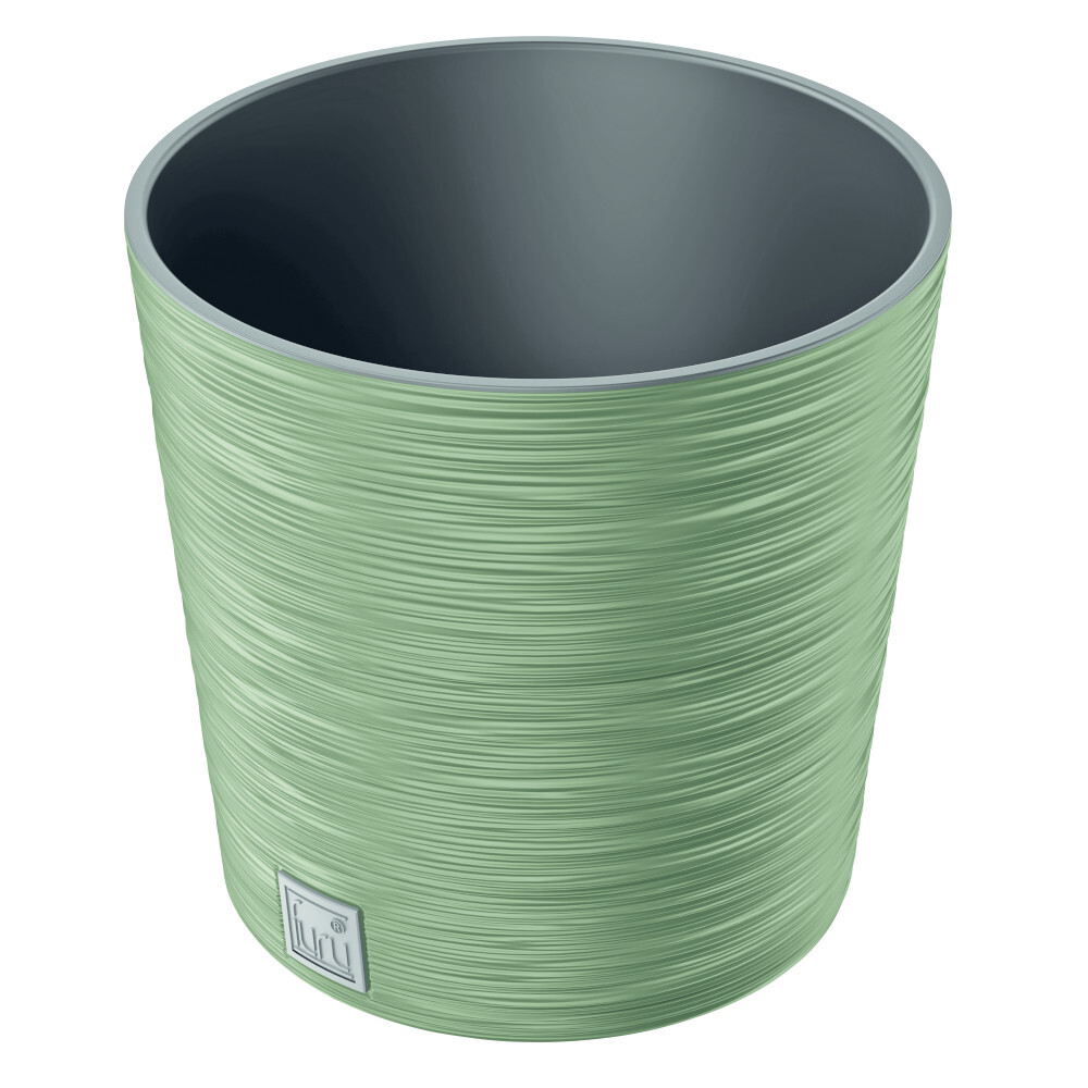 Pflanztopf Furu Round Ø 300mm Höhe 294mm grün image number 0