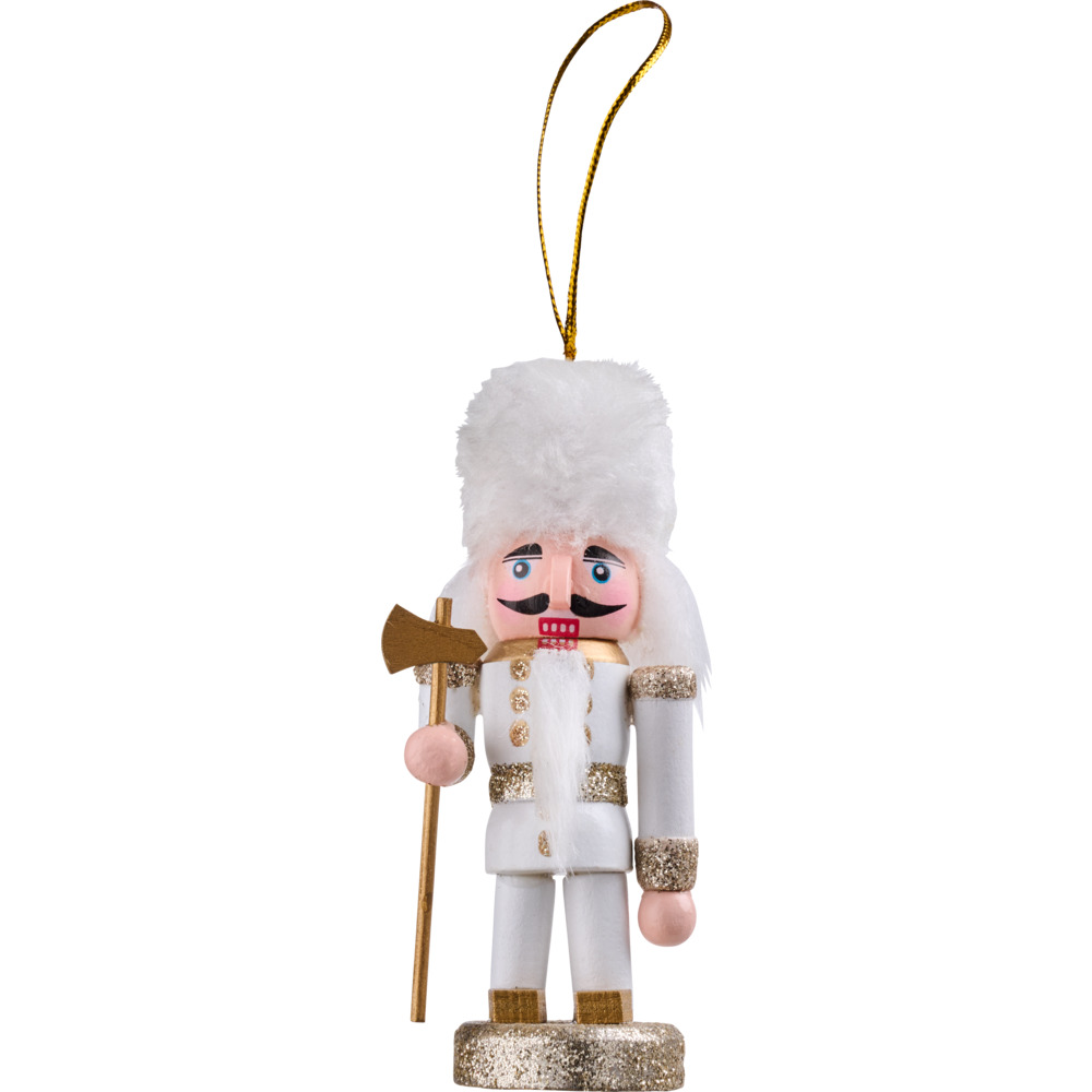 Nussknacker 9 cm aus Holz mit Aufh&auml;ngung image number 3