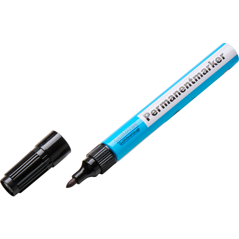 Permanent Marker 3000 rund schwarz 10 Stück