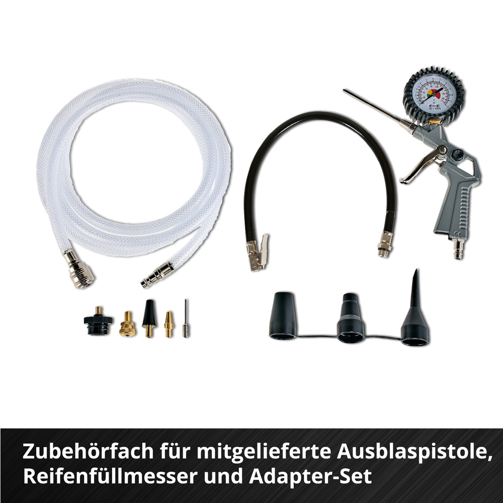 Einhell Akku-Kompressor TE-AC 36/6/8 Li OF Set-Solo mit 6-Liter-Tank und Zubeh&ouml;rset image number 6