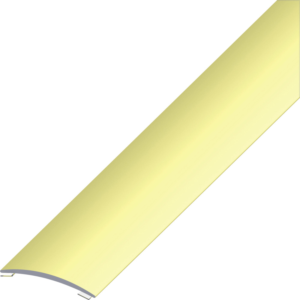 &Uuml;bergangsprofil Aluminum eloxiert 1000 x 30 x 5 mm messingfarben selbstklebend image number 0