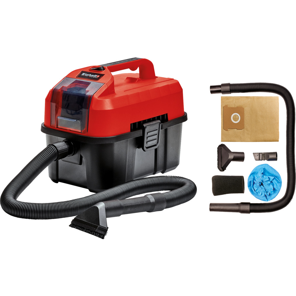 Einhell PXC 18V Akku-Nass-Trockensauger TE-VC 18/10 Li-Solo ohne Akku und Ladeger&auml;t