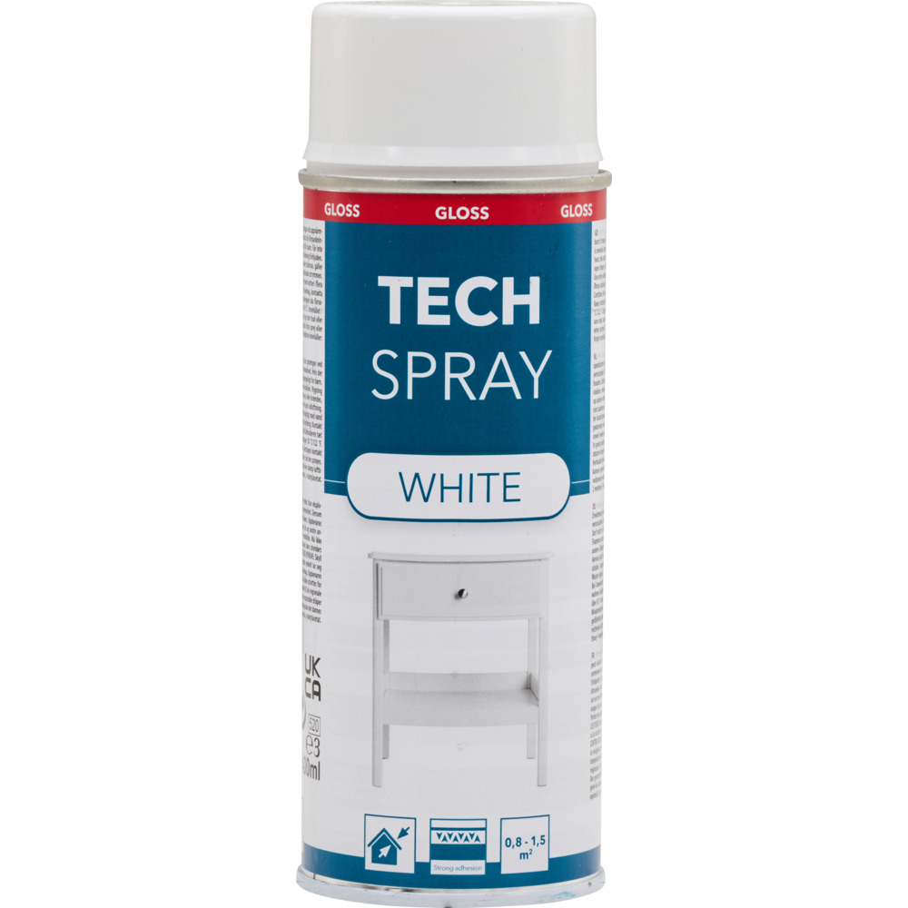 Tech Spray glänzend Weiß 400 ml