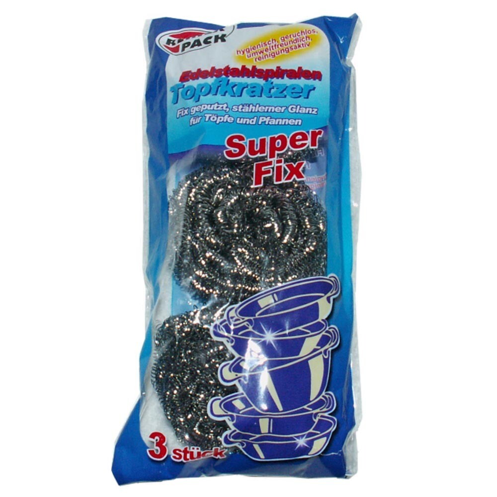 Reinex Spiralreiniger 3 Stück aus Edelstahl