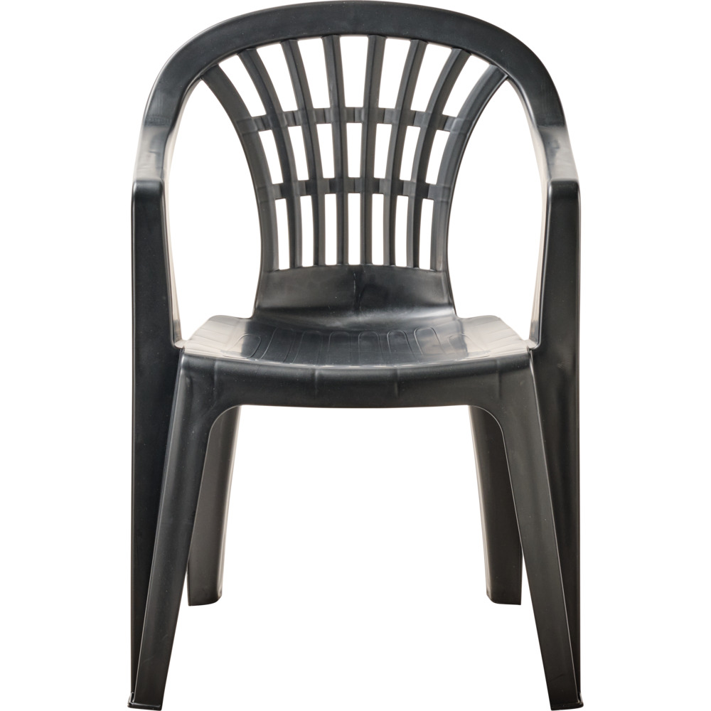 Kunststoff-Stapelstuhl anthrazit