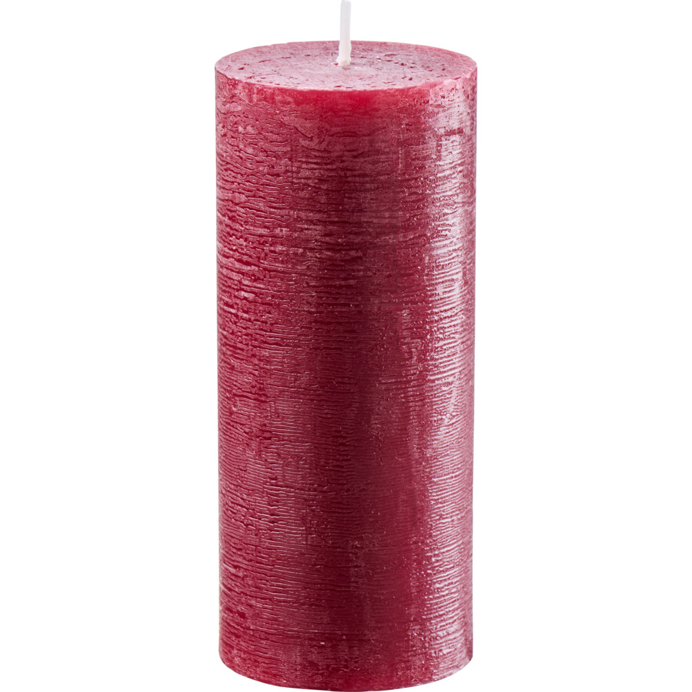 Müller Polar Stumpenkerze 160 x Ø 68 mm weinrot