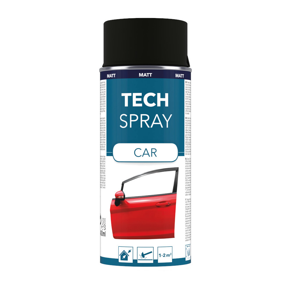 Tech Spray Ralley matt Schwarz