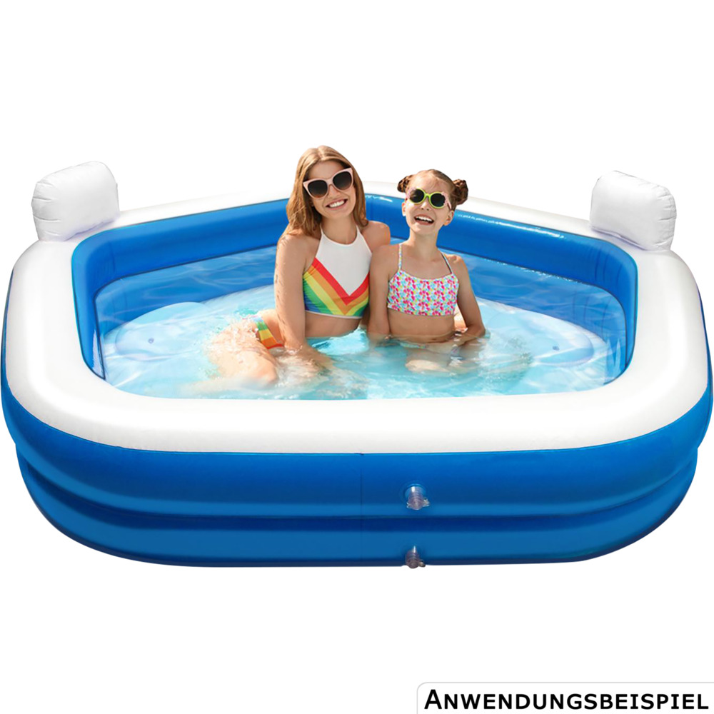 Familien Lounge Pool 213 x 206 x 60 cm image number 0