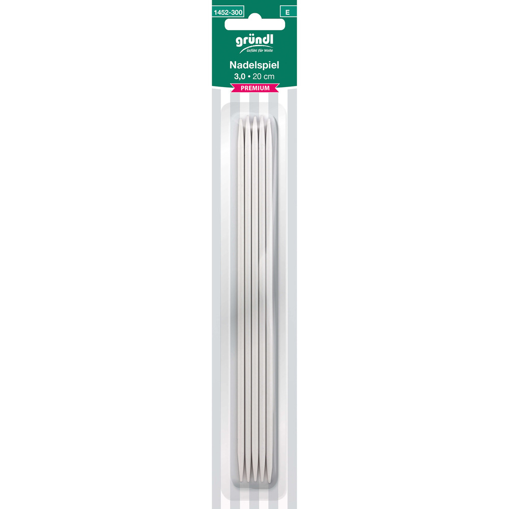 Nadelspiel Premium 3 mm 20 cm image number 0
