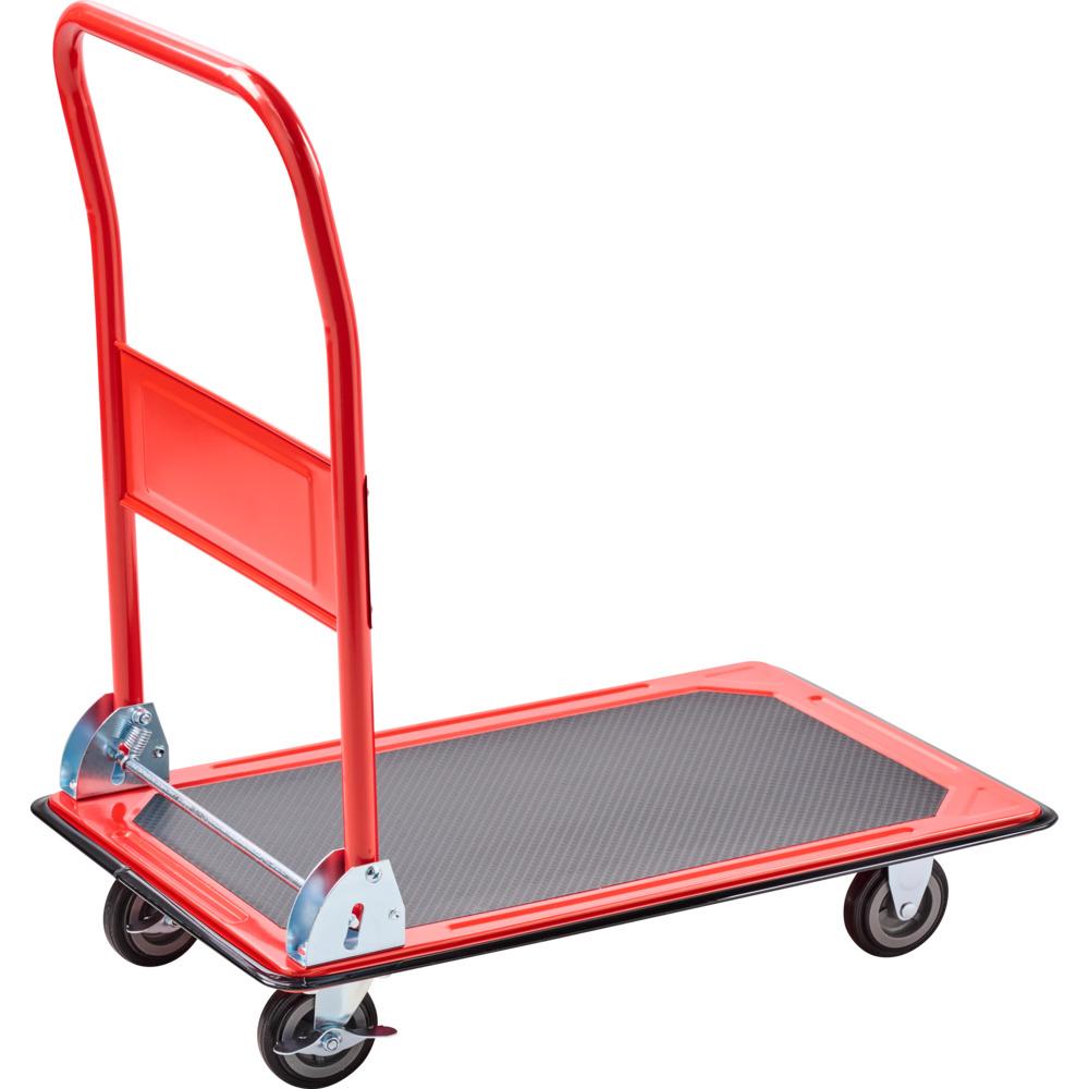 Plattformwagen klappbar 150 kg aus Stahl - rot image number 6