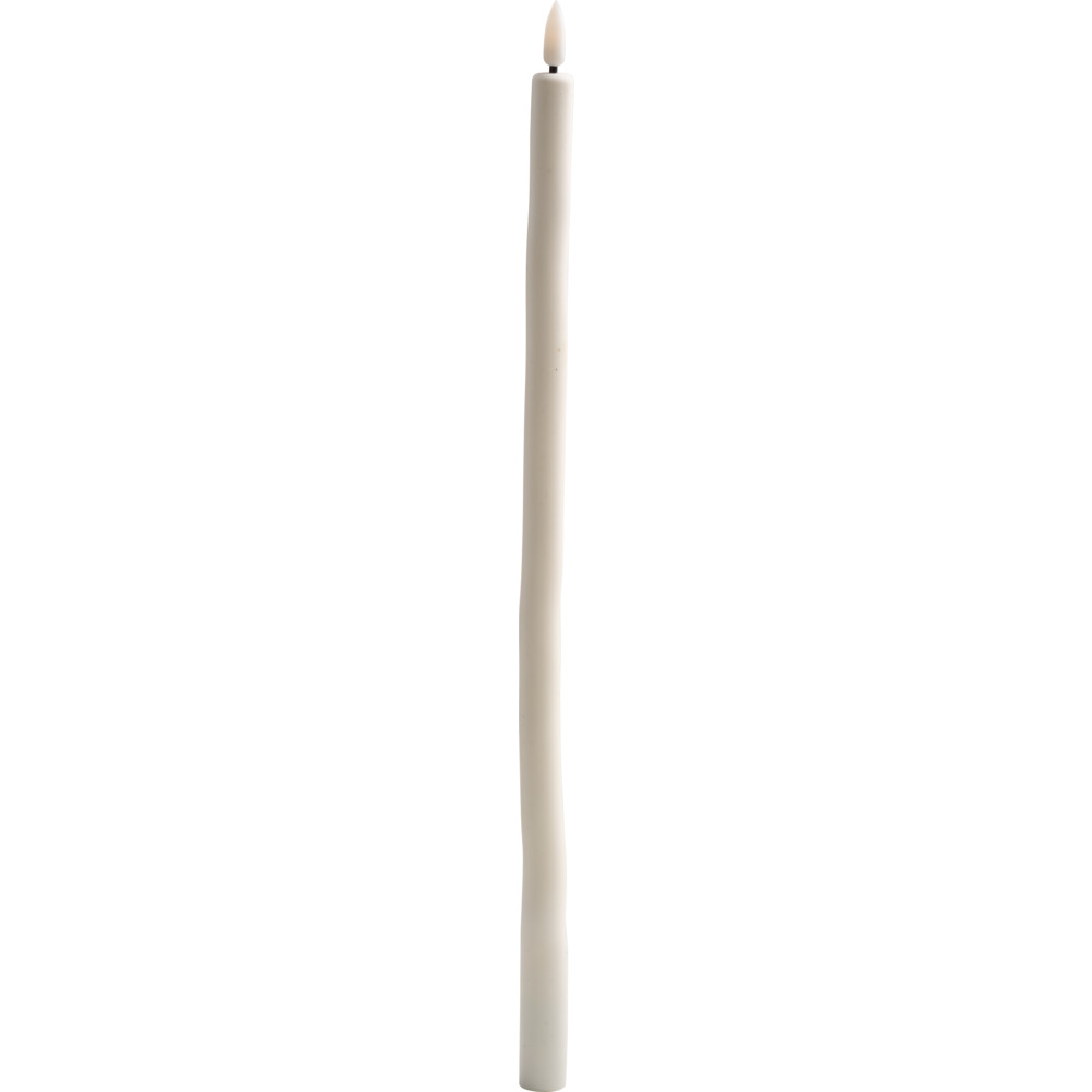 LED-Kerze flexibel 41 cm, Akkubetrieb, USB-aufladbar, wei&szlig; image number 4