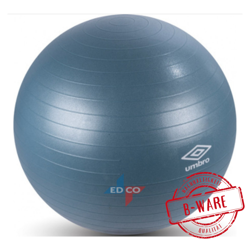 Gymnastikball Ø 65 cm aus PVC in blau - B-Ware