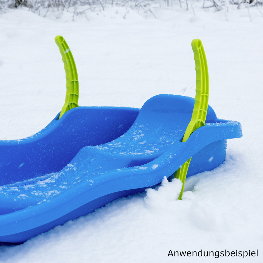 Schlitten RACE mit 2 Handbremsen blau, 87 x 40 cm image number 5