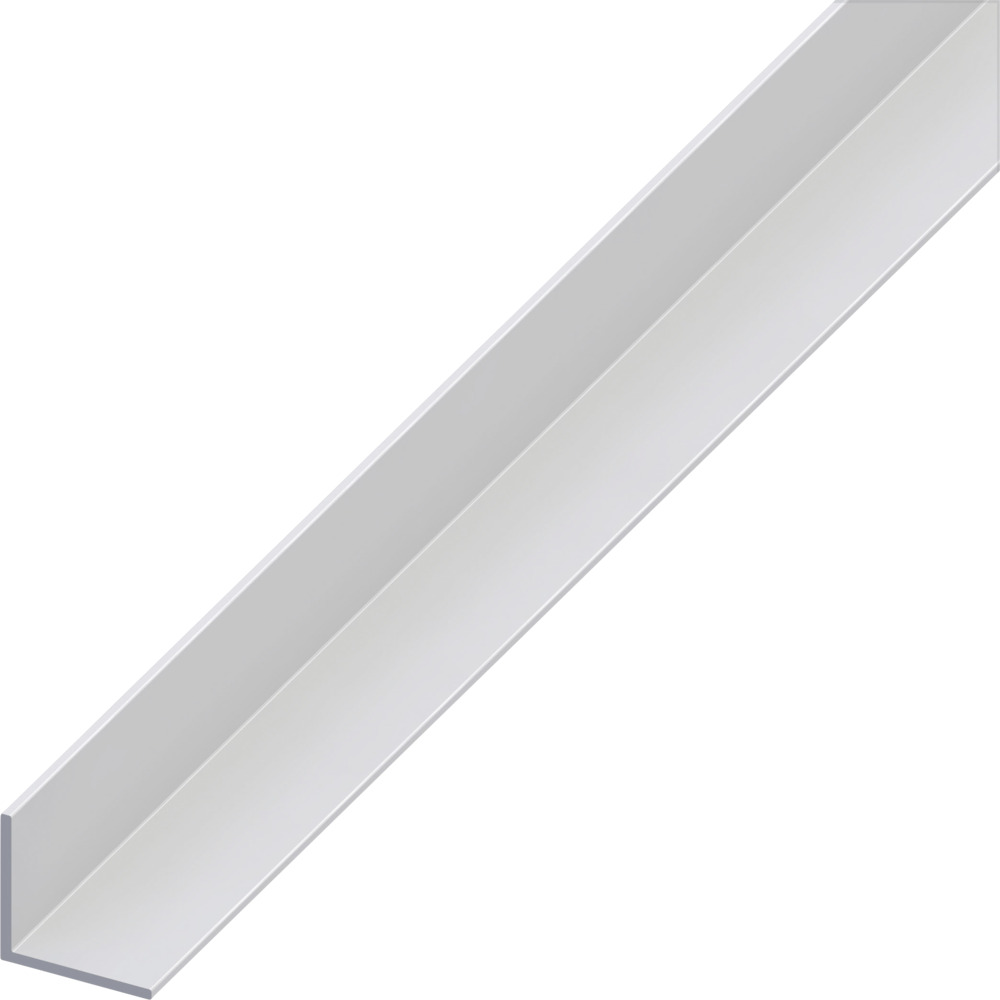 Winkel gleichschenklig Aluminium eloxiert 2000 x 20 x 20 x 1,5 mm silberfarben