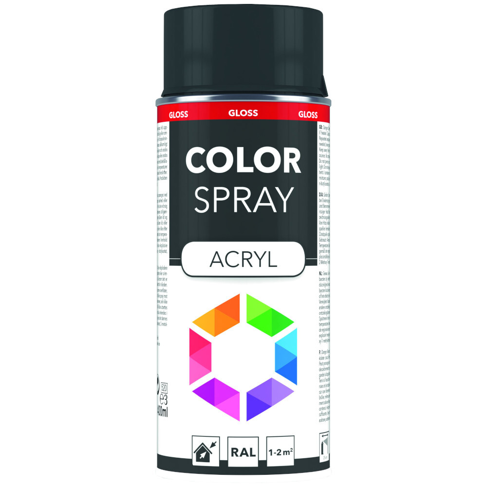 Lackspray 400 ml Acryl RAL7016 anthrazitgrau image number 0