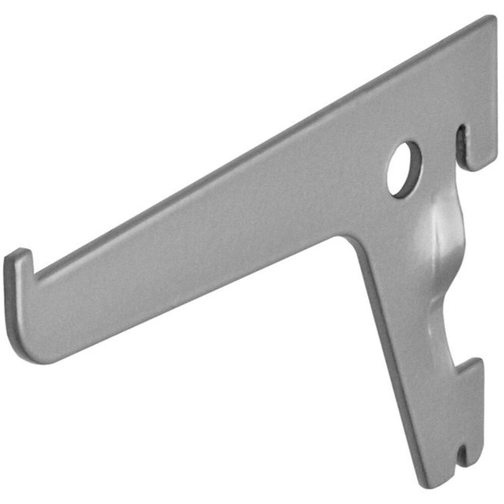 Regaltr&auml;ger 1-reihig 100 mm Stahl silberfarben