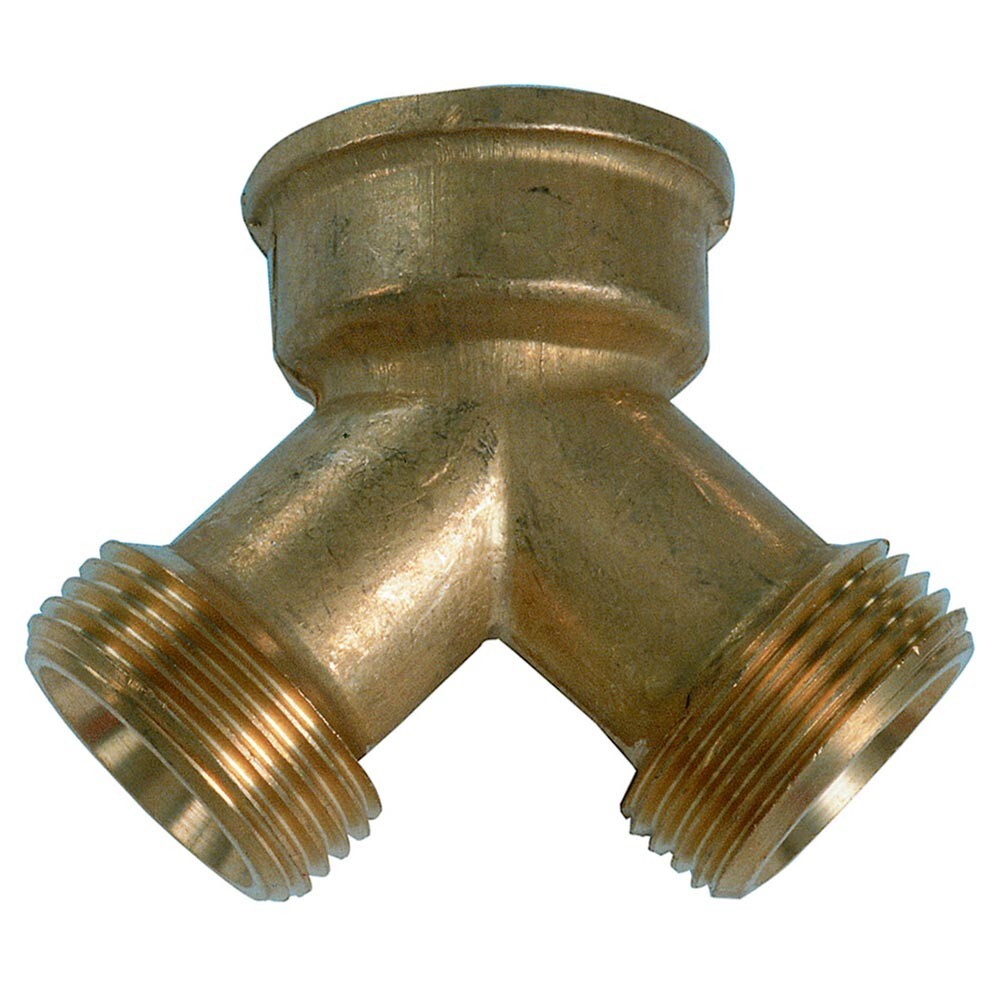Zweiwege-Verteilerstück 3/4" Messing image number 0