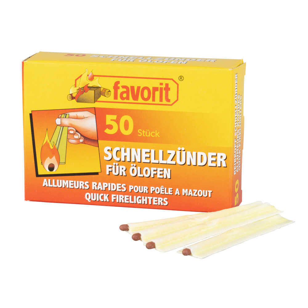 Ölofen Schnellanzünder 50 Streifen