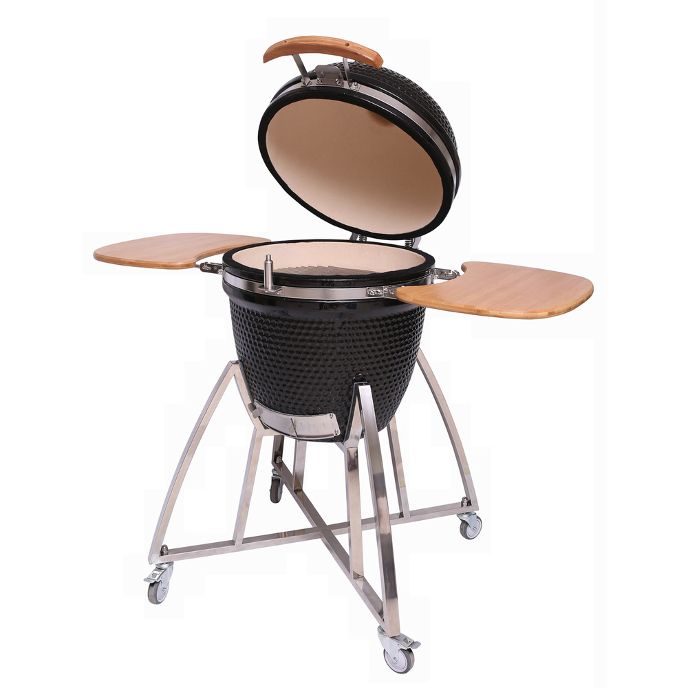 Kamadogrill 8-teilg, schwarz