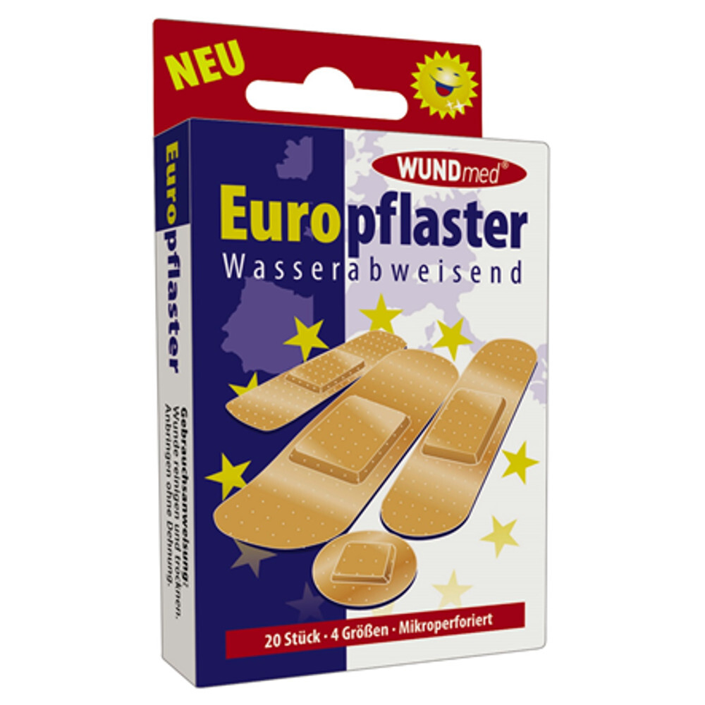 Europflaster 20 Stück wasserabweisend image number 0