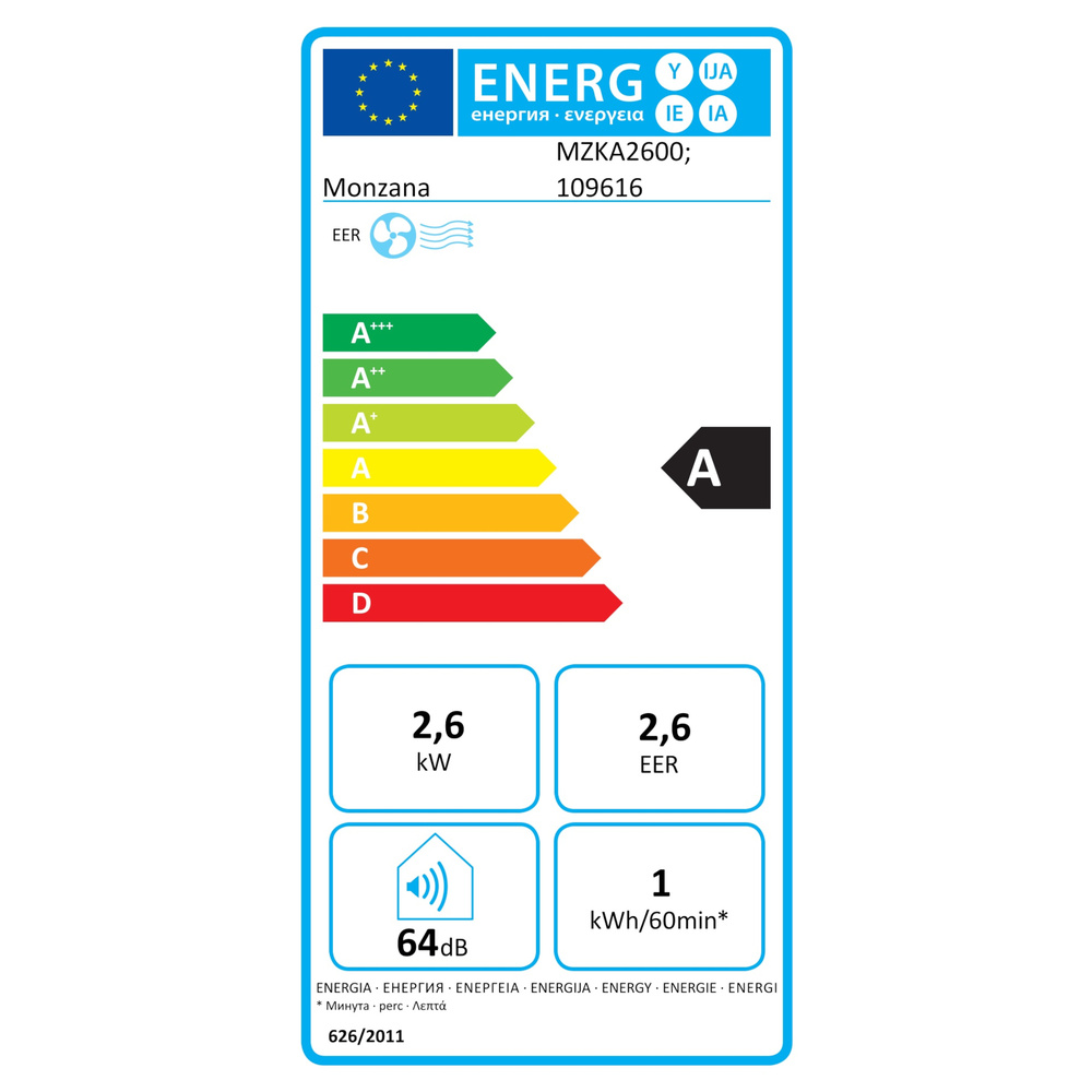 monzana&reg; Mobile Klimaanlage 9000 BTU SmartLife image number 8