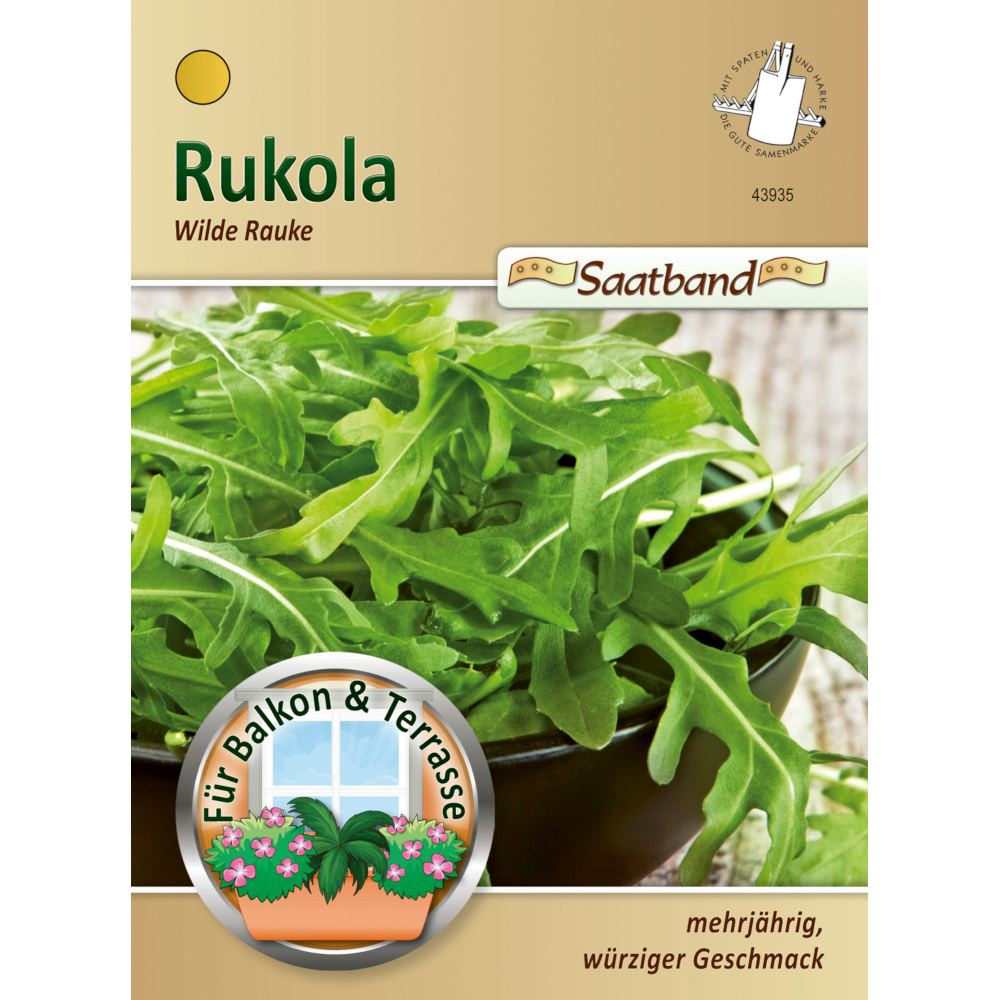 Saaband Rukola Wilde Rauke ca. 2 laufende Meter image number 0