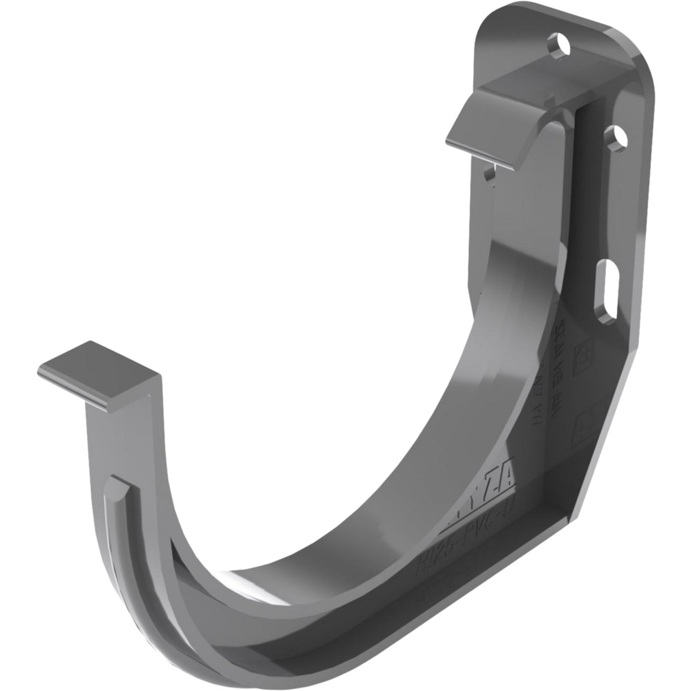 Dachrinnenhalter PVC RG 100 schwarzgrau