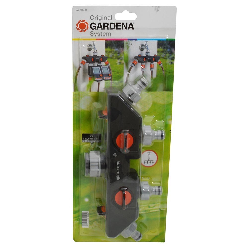 Gardena 4-Wege-Verteiler G1“- 3/4“ image number 0