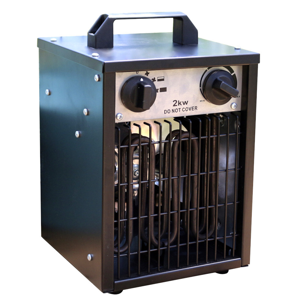 Vitavia Elektroheizung Cephei eckig mit 2 kW, für Gewächshäuser bis 30 m³