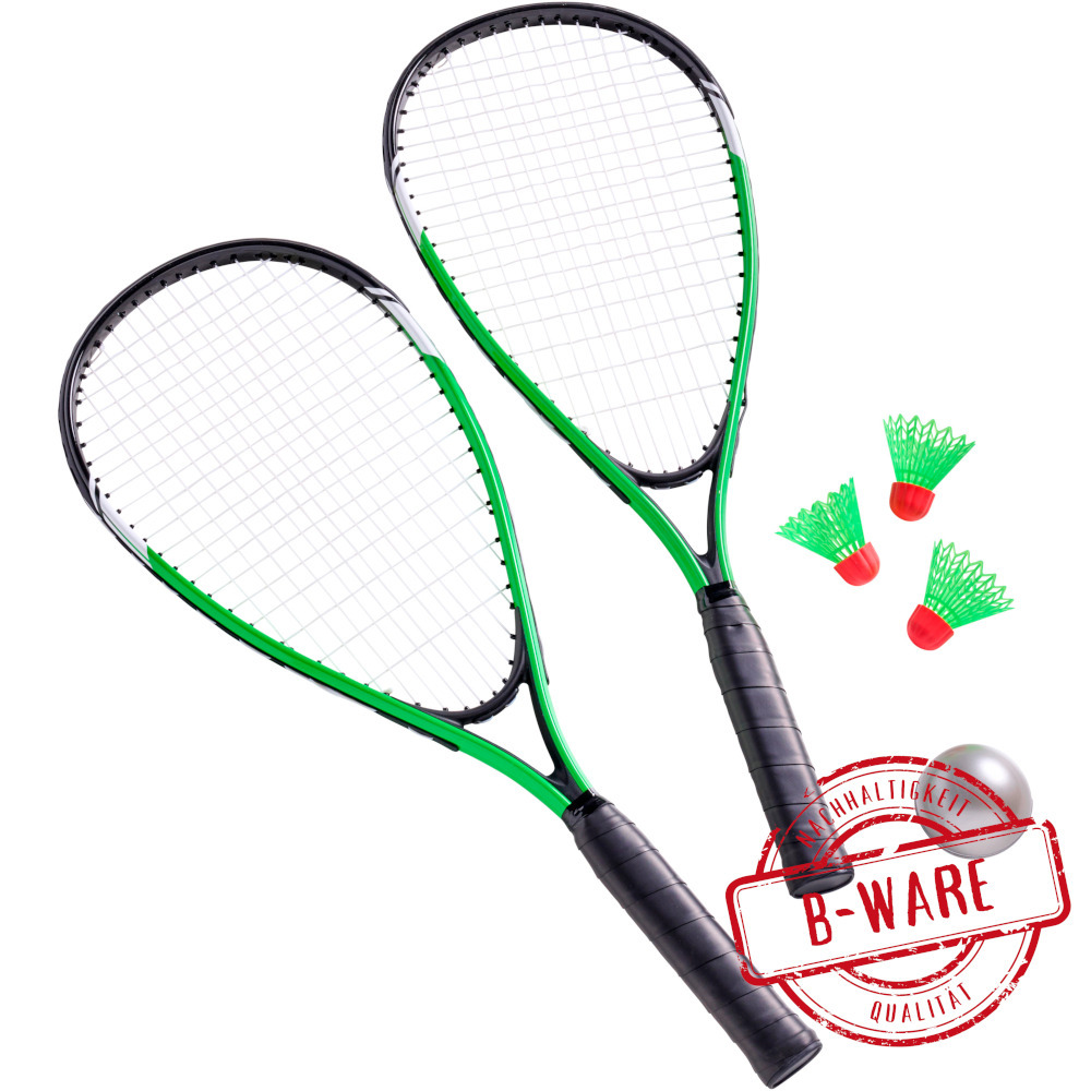 Badminton-Set 7-teilig Grün - B-Ware image number 0