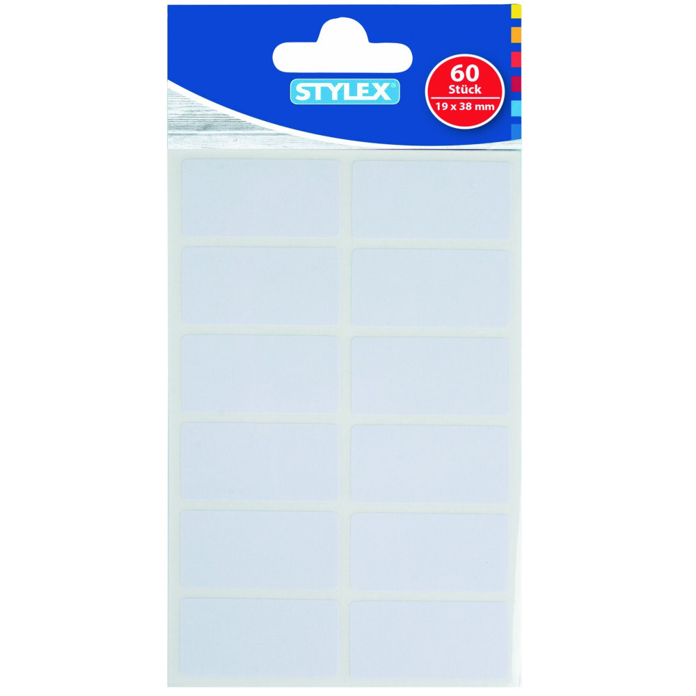 Etiketten blanko 60 Stück selbstklebend image number 0