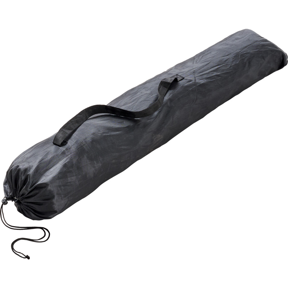 Campingstuhl klappbar schwarz mit Metallgestell und Tragetasche image number 3