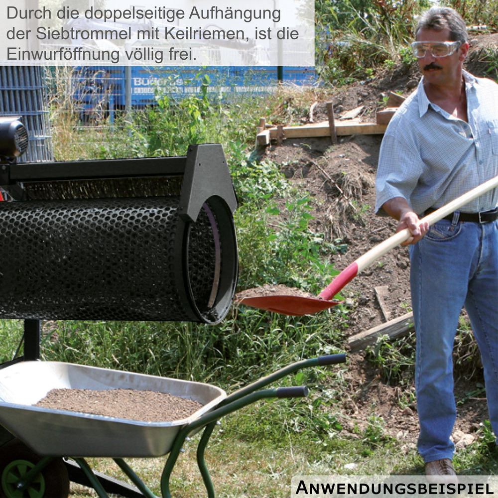 Scheppach Rollsieb RS350 ø 400 mm 250 Watt image number 6