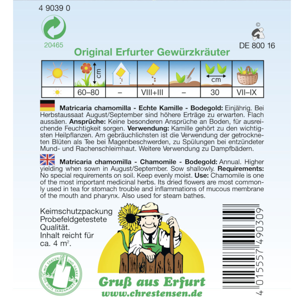 Saatgut Buschbohnen Valja ca. 9 laufende Meter image number 1