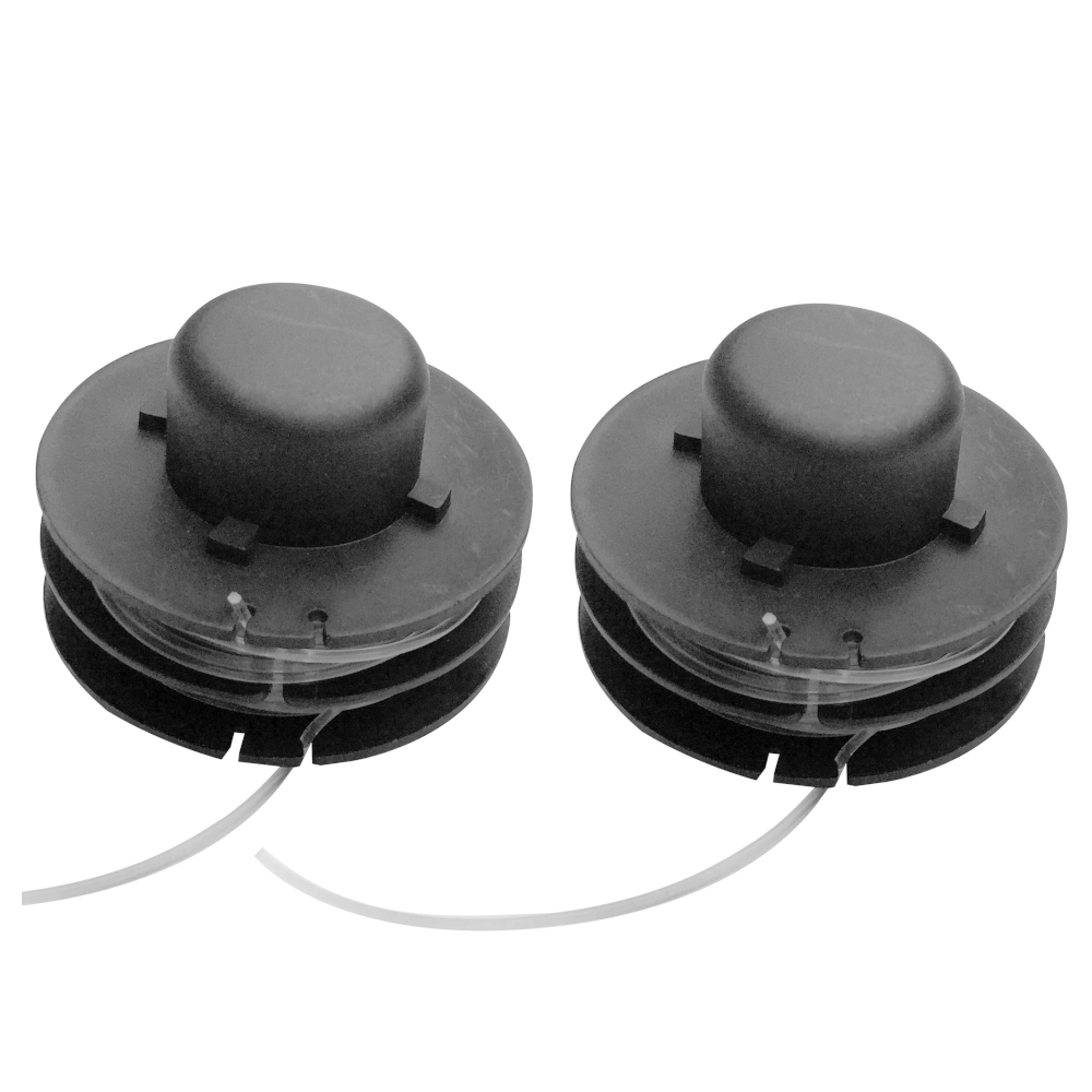 Güde® Ersatzfadenspulen 2 Stück je 1,2 mm x 6 m für Rasentrimmer GRT 251 P