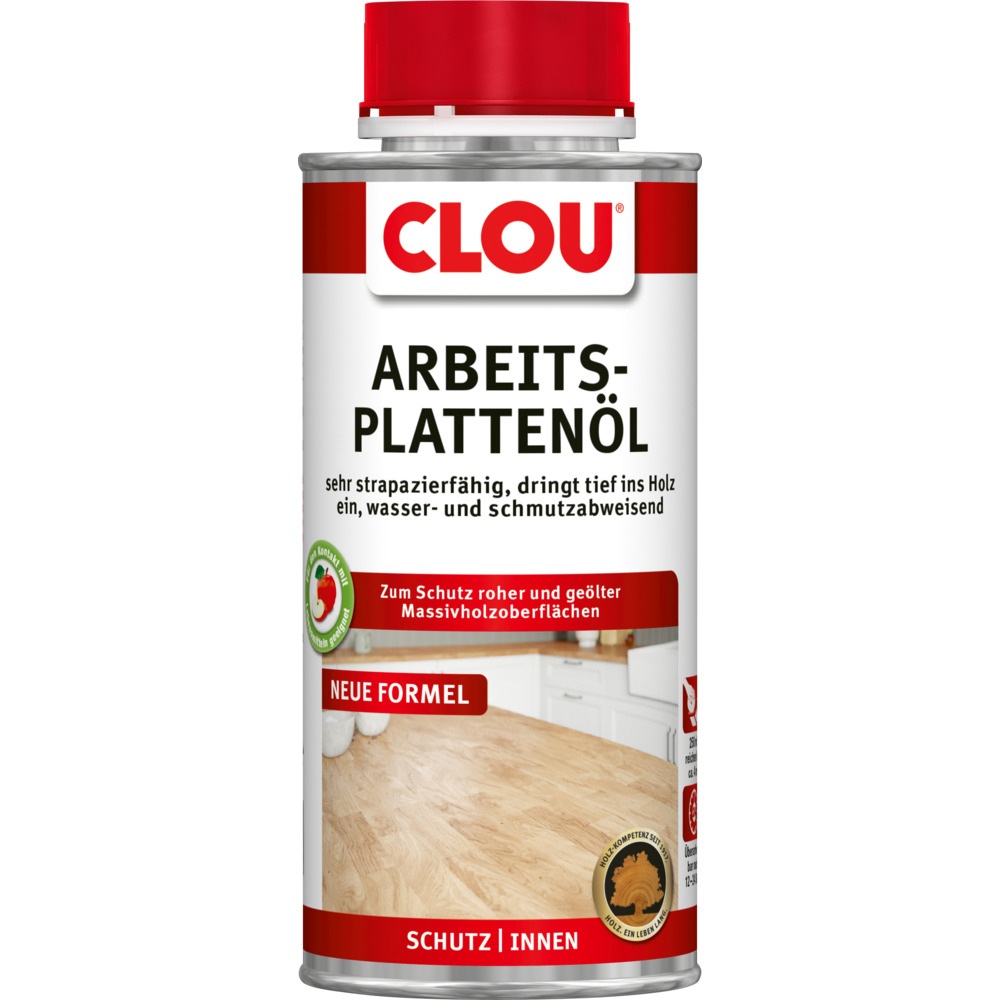 Clou Arbeitsplattenöl farblos 250 ml