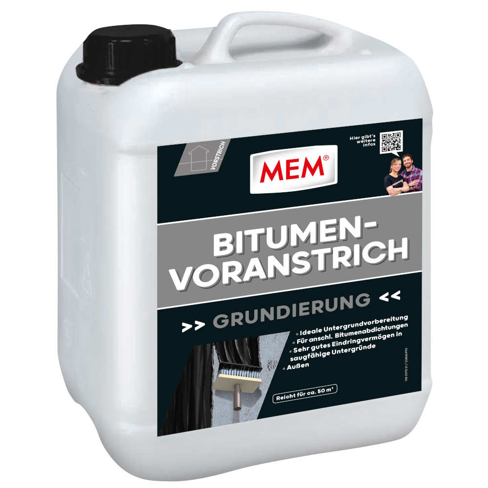 MEM Bitumen-Voranstrich 5 Liter